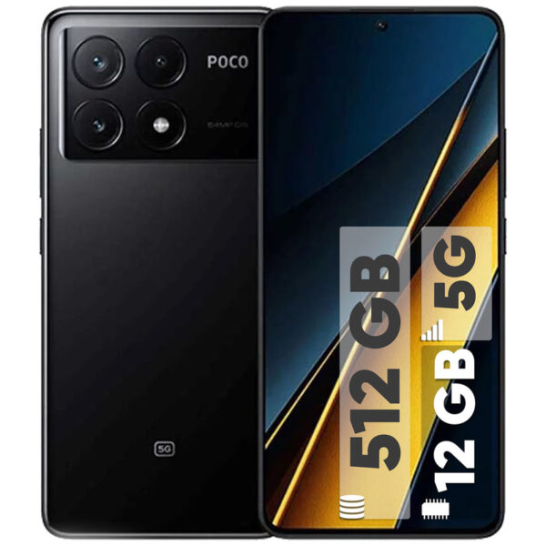 گوشی شیائومی Poco X6 Pro 5G | حافظه 512 رم 12 گیگابایت گارانتی 18 ماهه